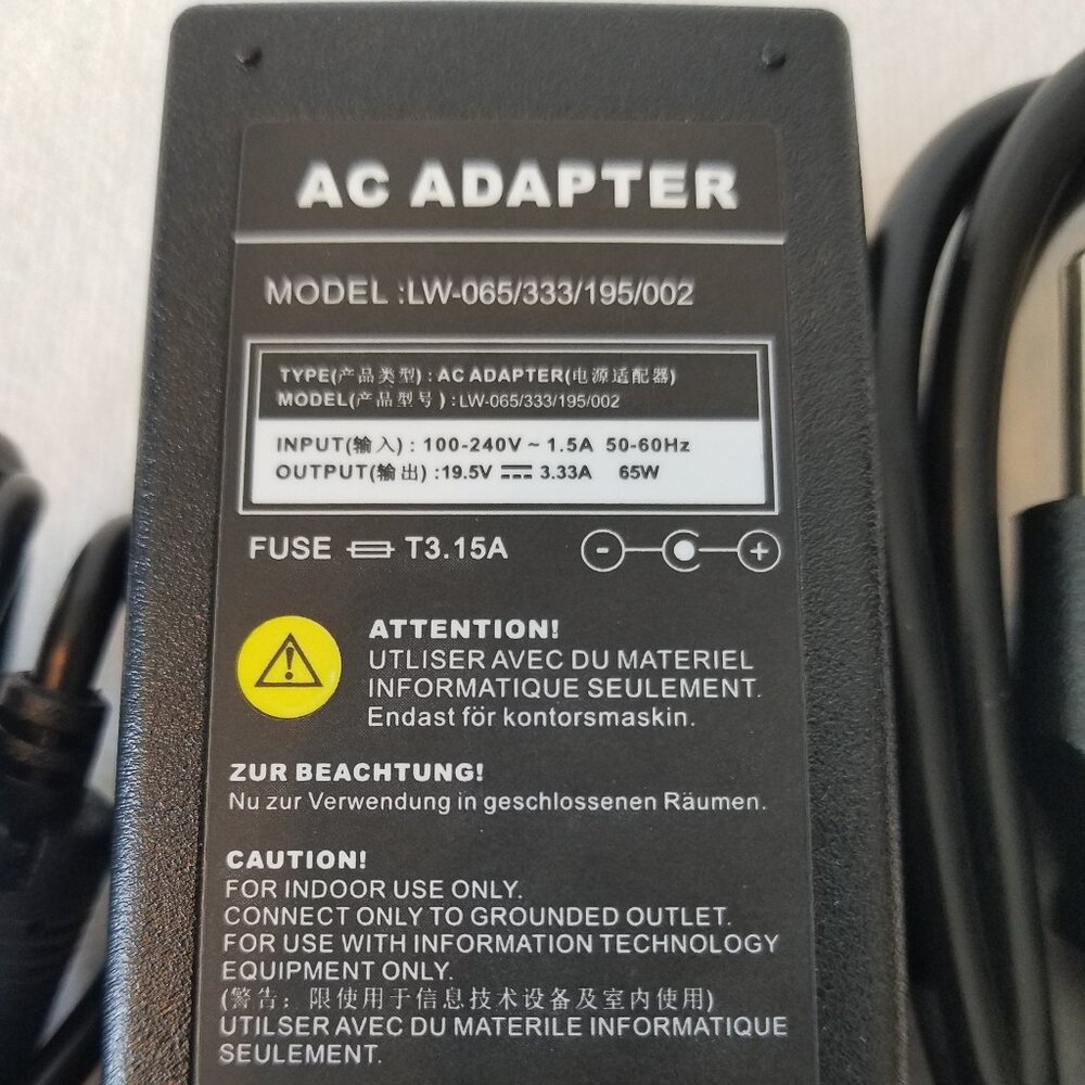 New 19.5V 3.33A 65W AC Adapter Charger For HP 17 Pavilion Series Laptop Notebook